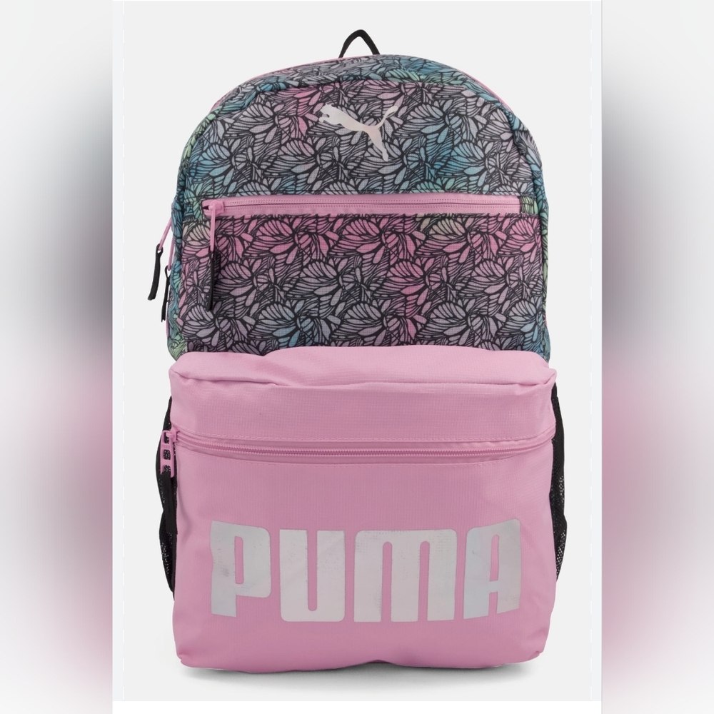 PUMA backpack pink and colorful